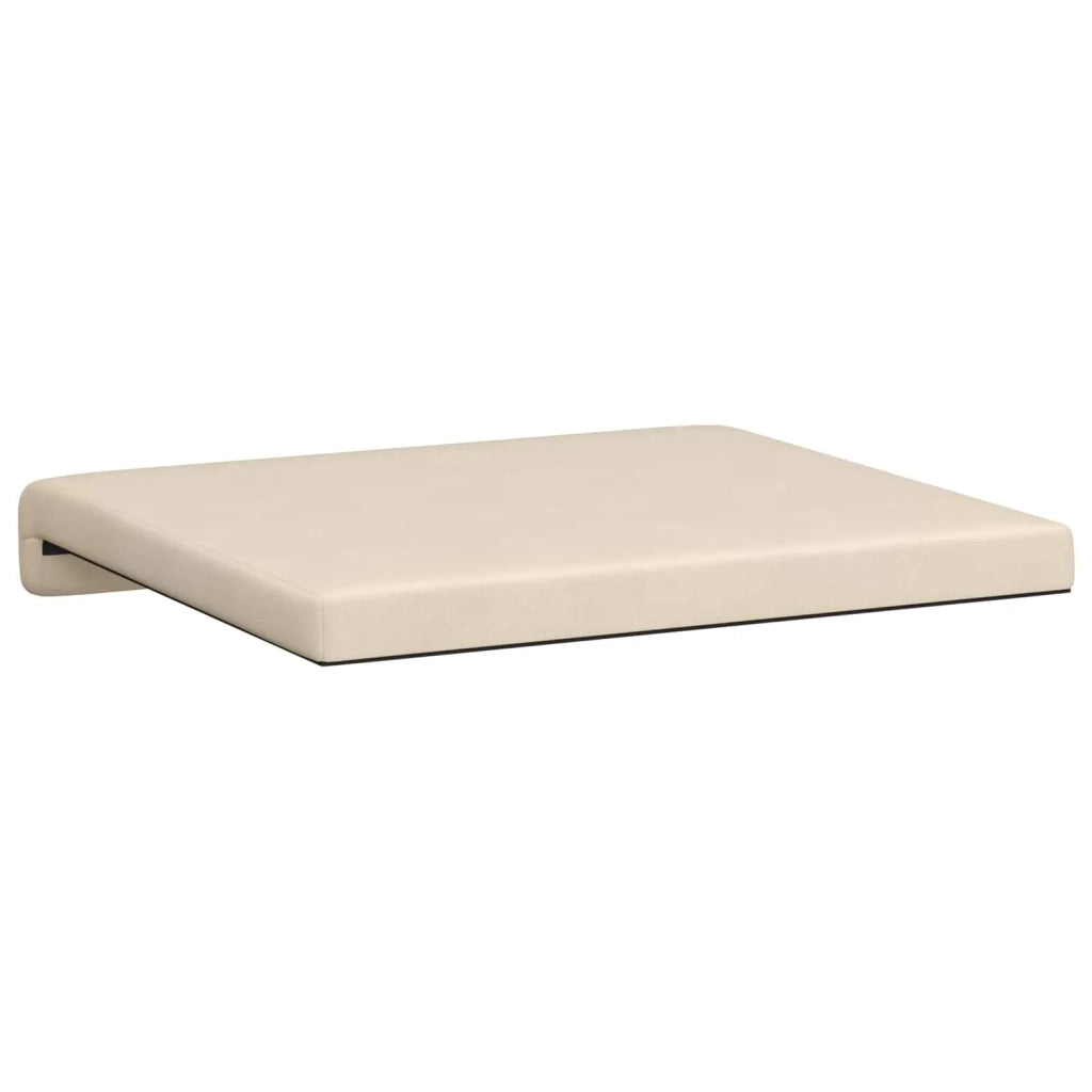 Cuscino per panchina 4 pcs Microfibra Beige Profondità 35 cm 42043134
