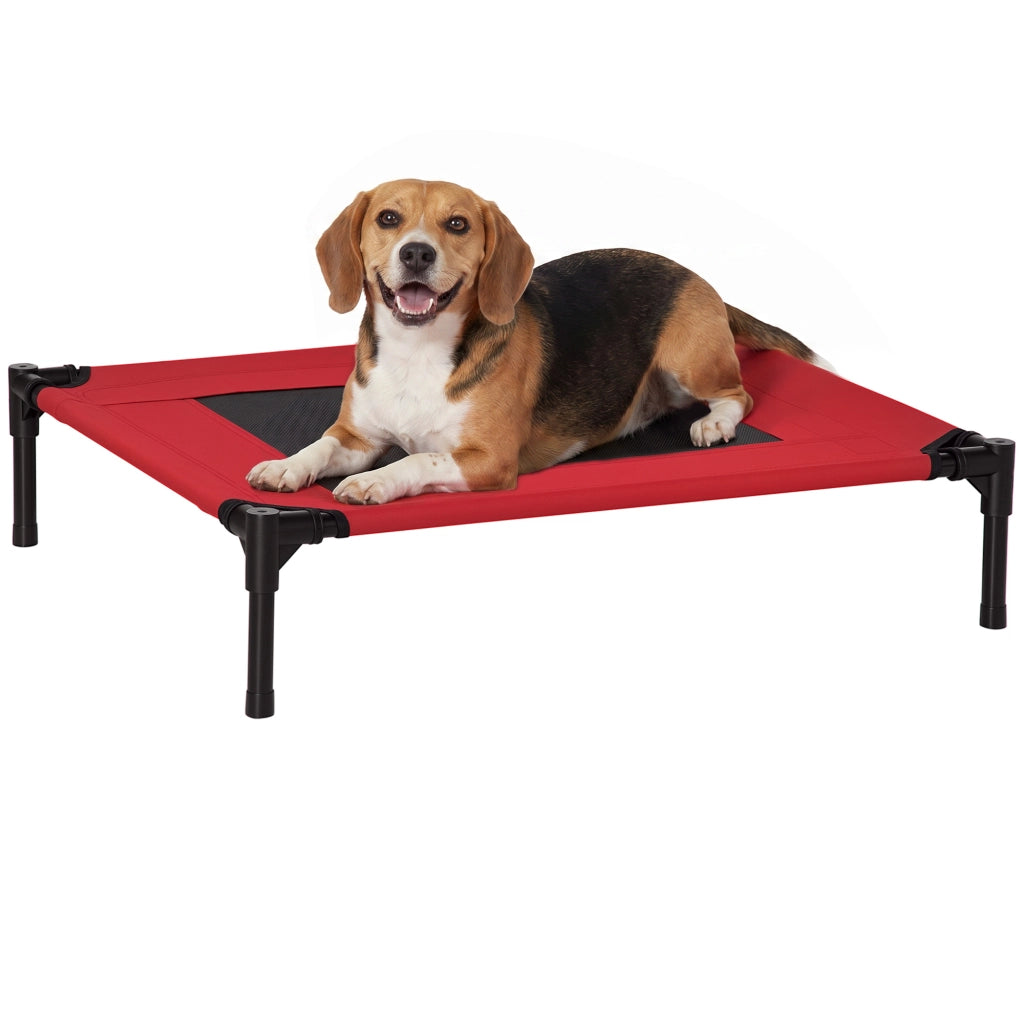 Brandina per Cani da Esterno e Interno ¨C Xylo ¨C Rosso 76x61x18 cm