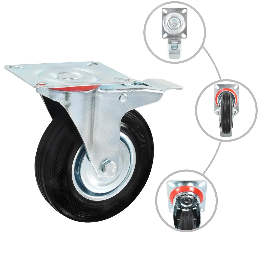 Ruote Girevoli 8 pz 125 mm 277976