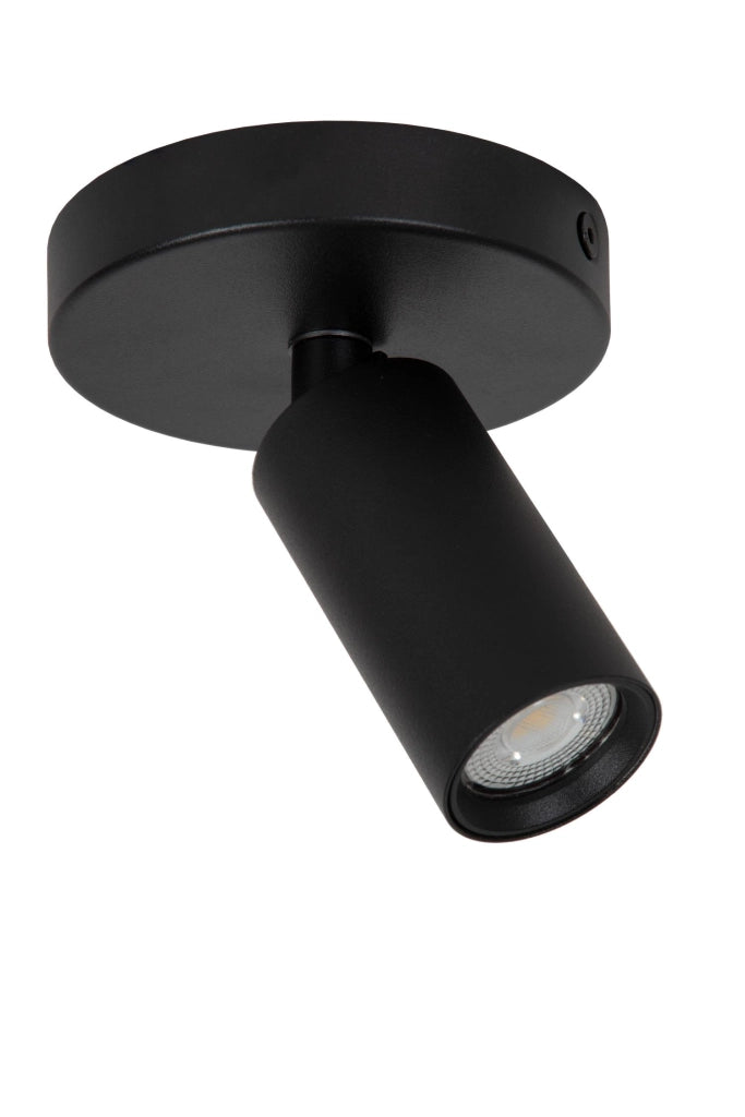 Faretto da soffitto nero orientabile RITMO Lucide