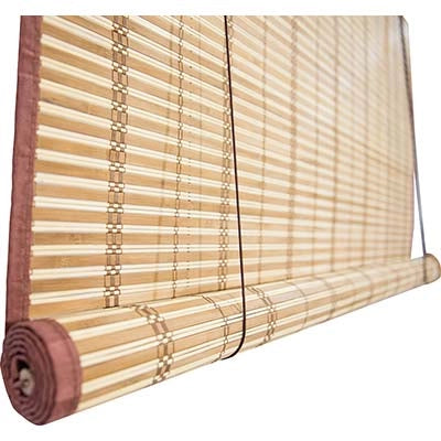 TAPPARELLA MIDOLLINO NATURALE  BORDATA + CARRUCOLE CM 150 H.CM 300