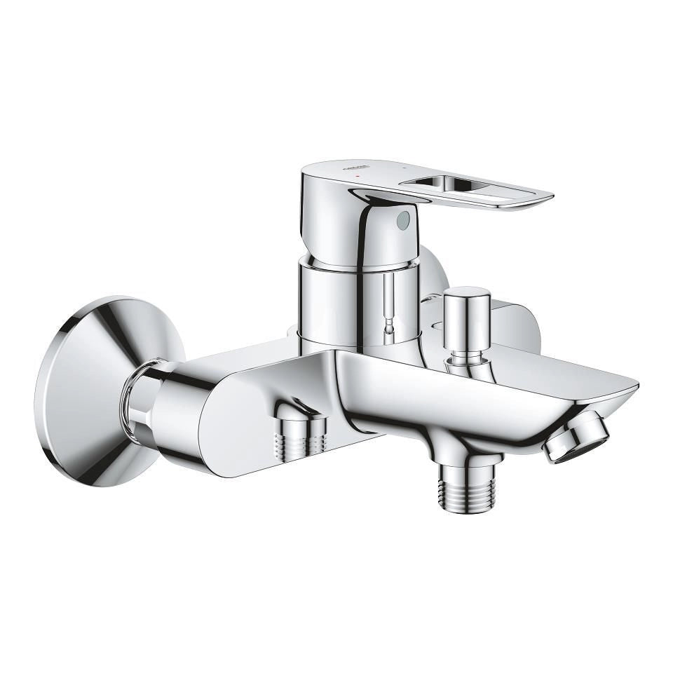 Grohe 23354001 Start Loop Miscelatore Doccia a Leva Singola 1-2'' Montaggio a Parete Cartuccia Ceramica 35 mm Limitatore di Temperatura colore Cromo
