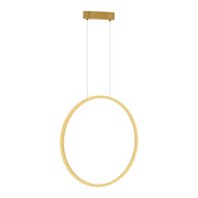 Lampada sospesa bagno Saturno 28W IP44 oro Milagro