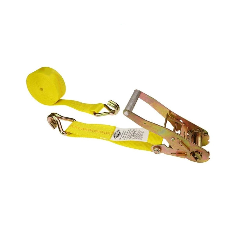 Trade Shop - Nastro Cinghia A Cricchetto 6 Metri Fibbia Ancoraggio Ferma Bagagli Fune Corda -