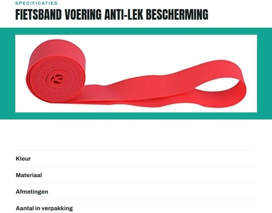 Copertura cinturini bicicletta 2 pezzi - Protezione cinturino pneumatico in PVC - Difensore antilecco pneumatico - Resistente e leggero - Adatto per pneumatici da 20/24/26/29 pollici