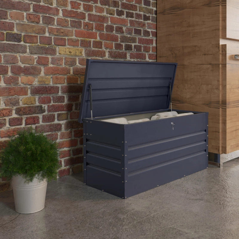 Cassa da giardino in metallo 400L - Antracite