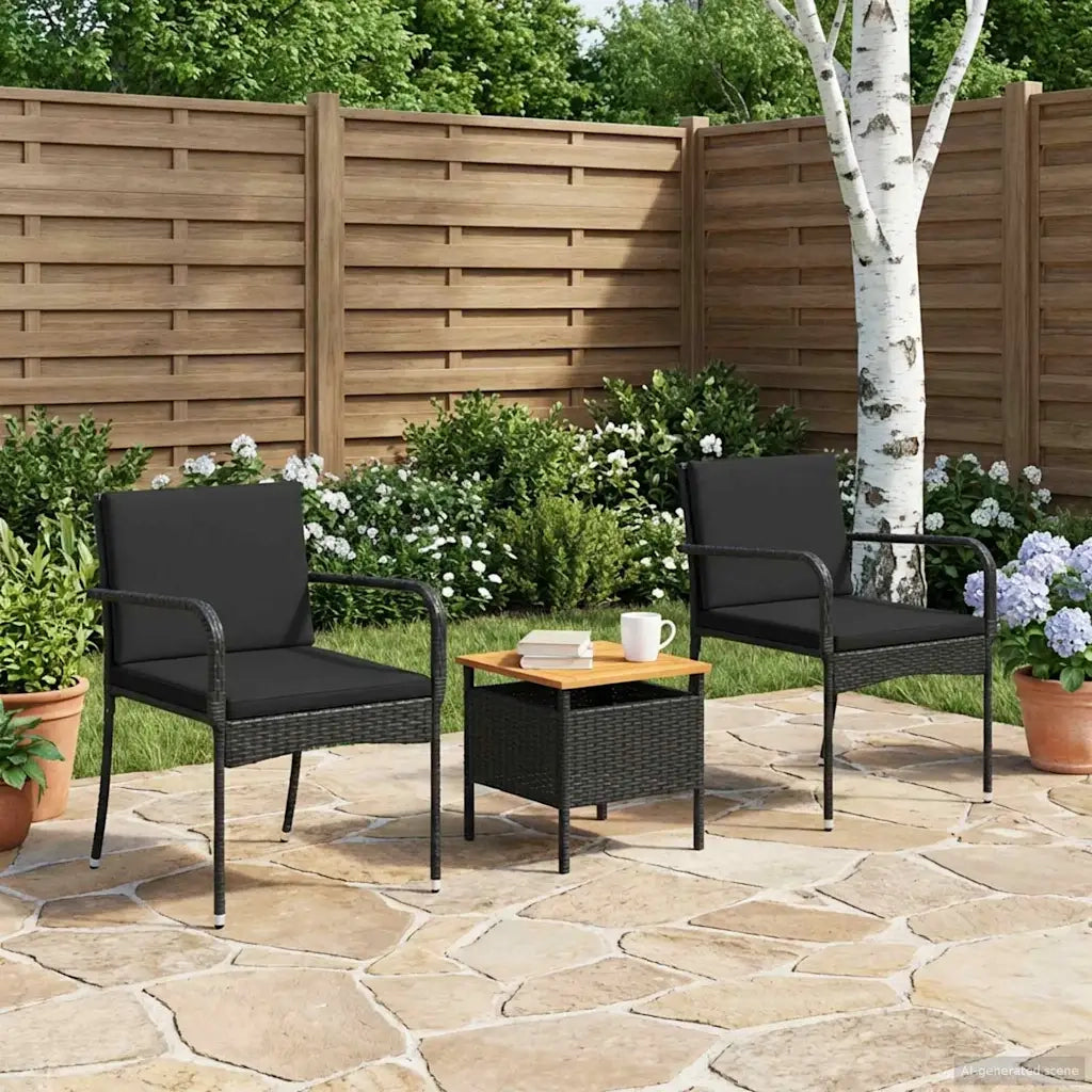 Set da giardino con cuscino acciaio 42025109