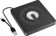 Esterno USB 3.0 lettore DVD compatibile con laptop, desktop, Mac e Linux OS