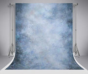 Tessuto di sfondo portretto in tinta blu chiaro per la fotografia - 1,5 x 2,2 m - Accessori per studio