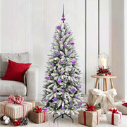Albero di Natale artificiale con 150 LED Bianco 150 cm 3396039