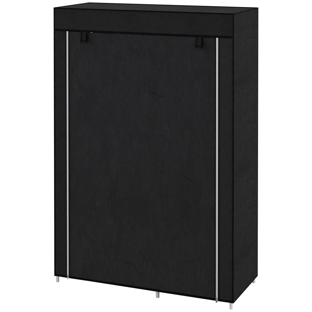 Armadio con Ripiani e Appendiabiti ¨C zephmum ¨C Nero 90x51x200
