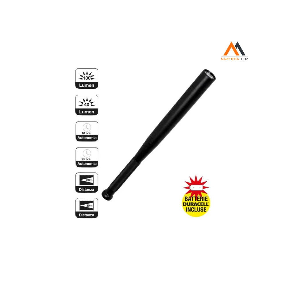 DEFENDER - TORCIA LED IN ALLUMINIO 230 LUMEN IP65