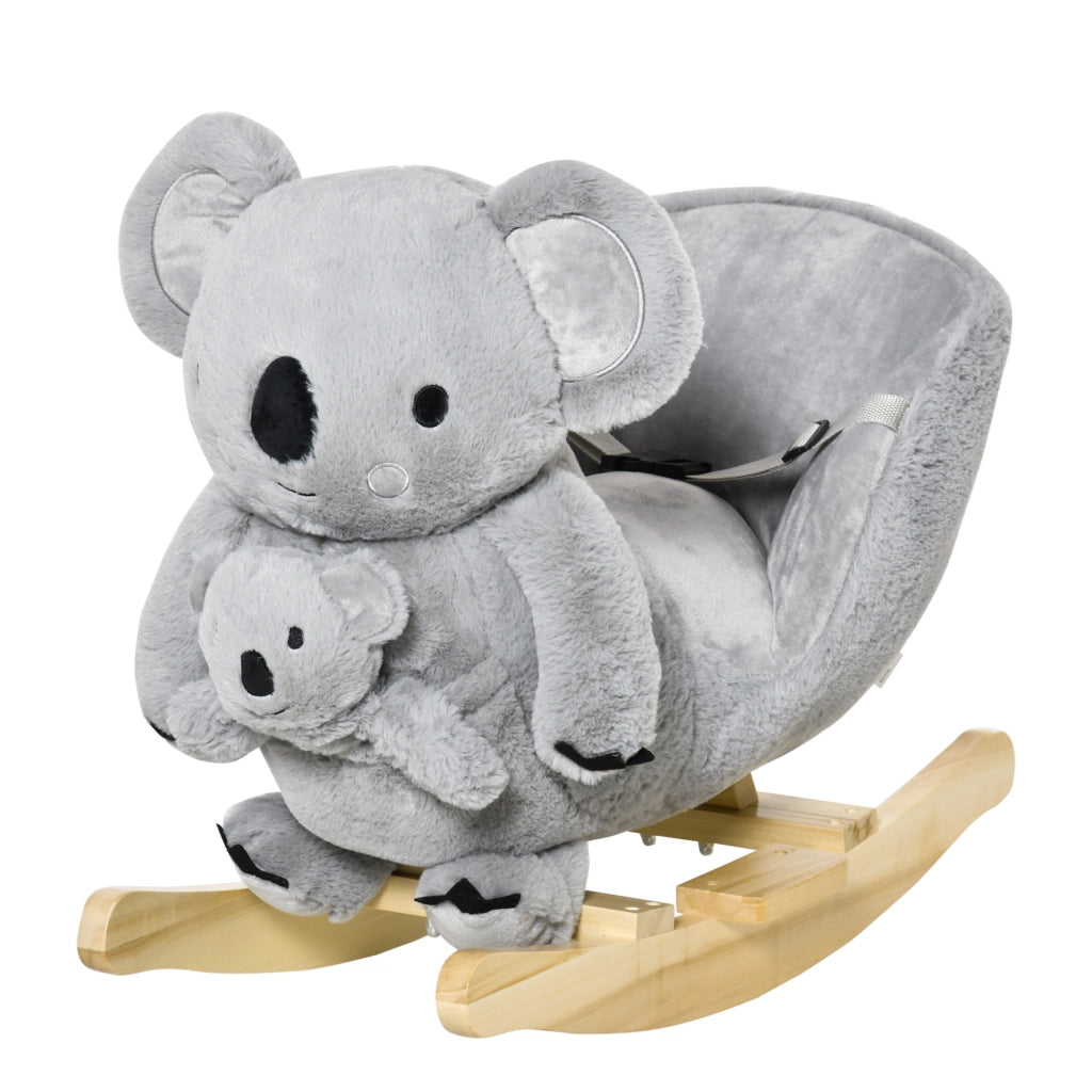 Casetta Koala con Sonido e Sicurezza per Bambini ¨C zephmum ¨C Grigio 60x33x50 cm