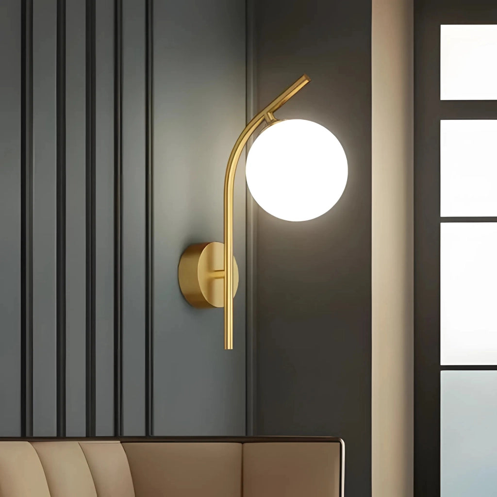 Lampada Da Parete G104-1w Gold