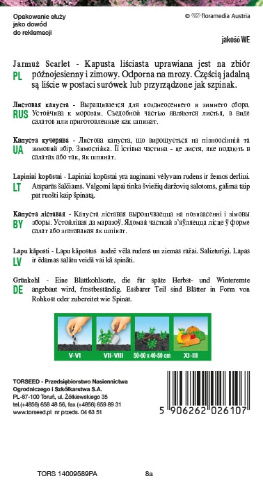 Cavolo scarlatto 1g