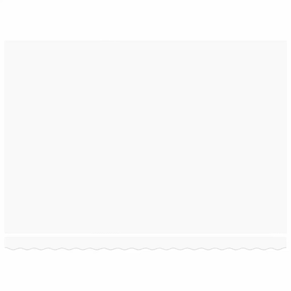 Cornice per Tenda Manuale con LED Bianco e Antracite 4 × 3,5 m 3420871