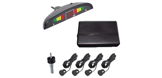KIT 4 Sensori di parcheggio con display LED