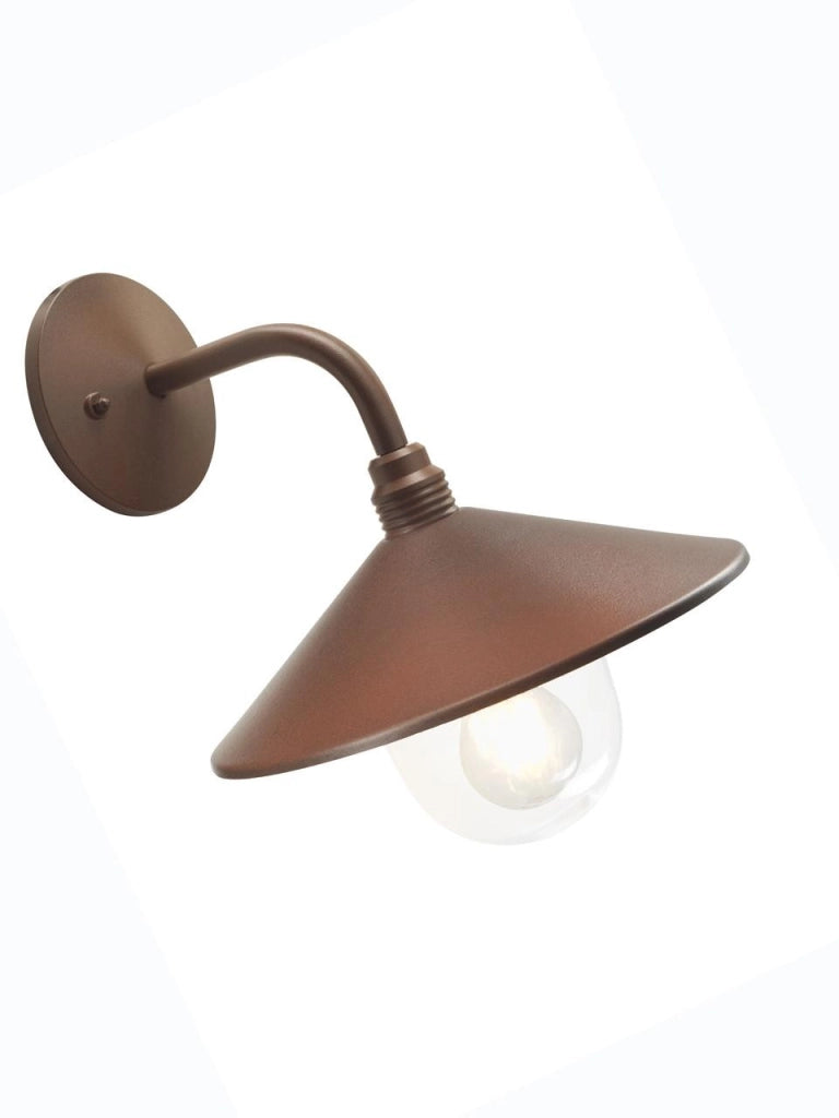 Applique In Basso E27 linea spectre corten