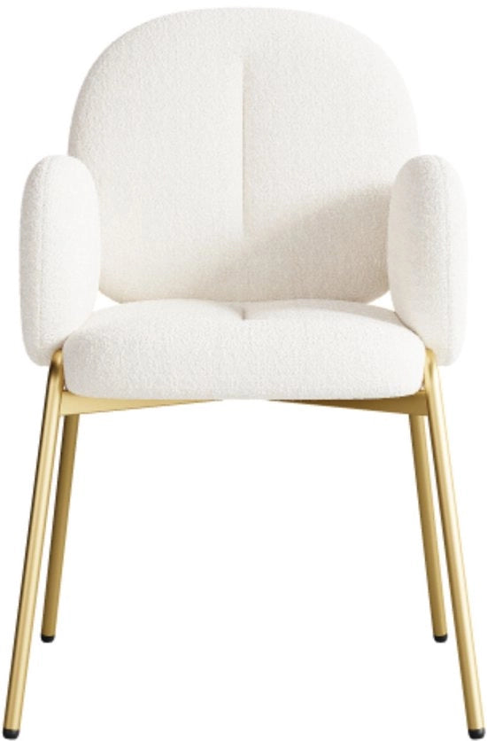 Fauteuil Teddy - Beige - Giallo - Pieno - 55x64,5x88cm