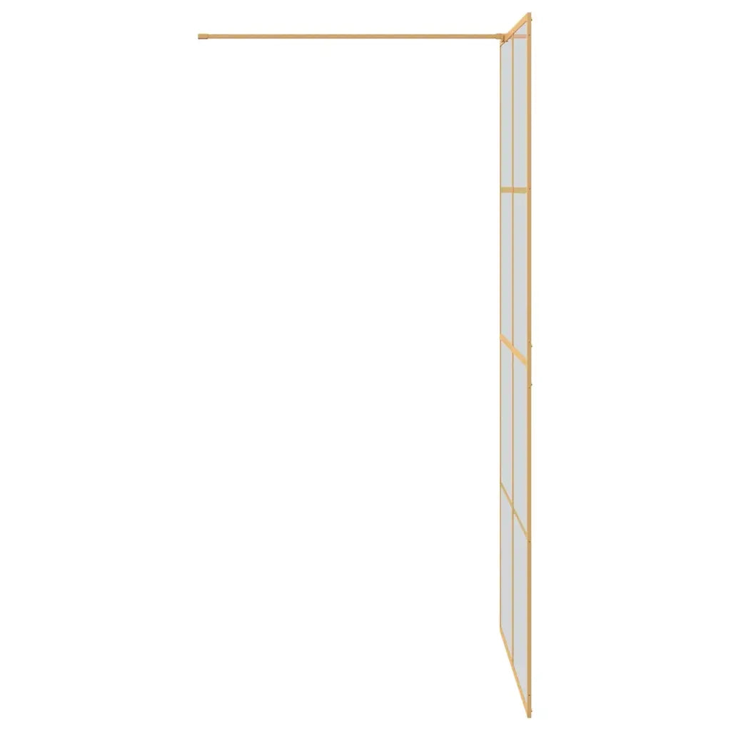 Parete Doccia Walk-in Oro 100 x 195 cm vetro temperato 42022059