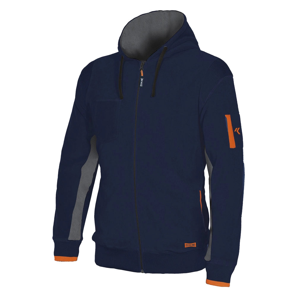 Micropile Ortigara L blu con cappuccio