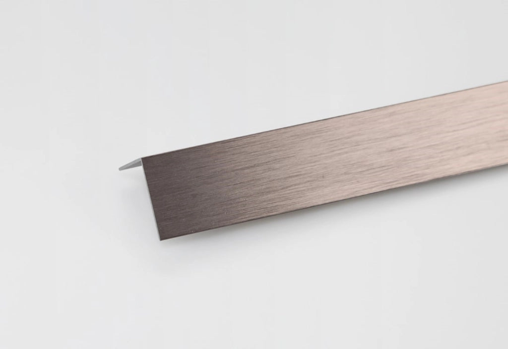 Profilo Angolar Ein Alluminio 25X25X1 Ramato Spazzolato - Arcansas
