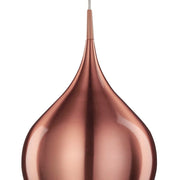 Sospensione Contemporanea Vibrante Alluminio Rosa 1 Luce E27