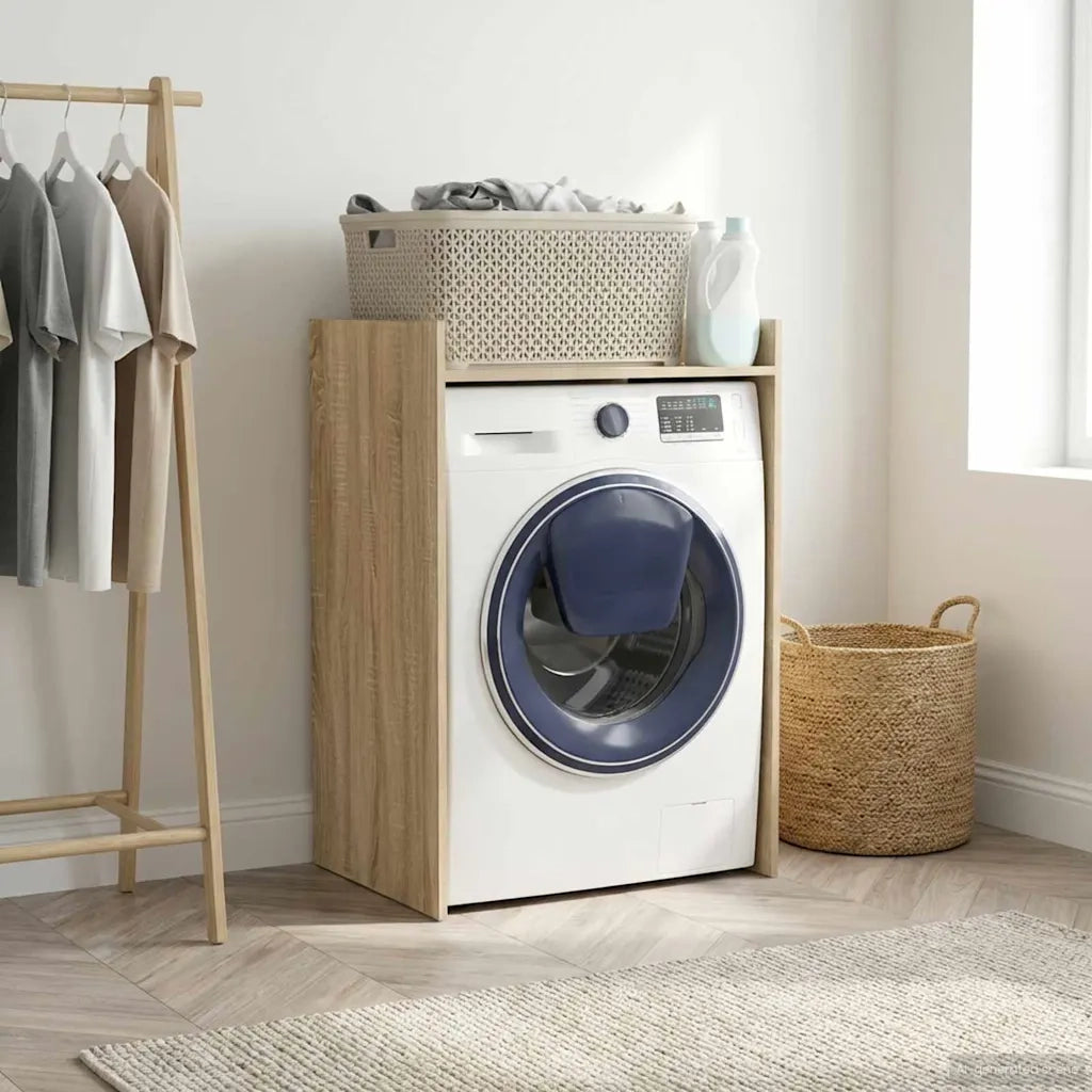 Mobiletto per lavatrice Sonoma 67,5 x 48 x 97 cm 8006818