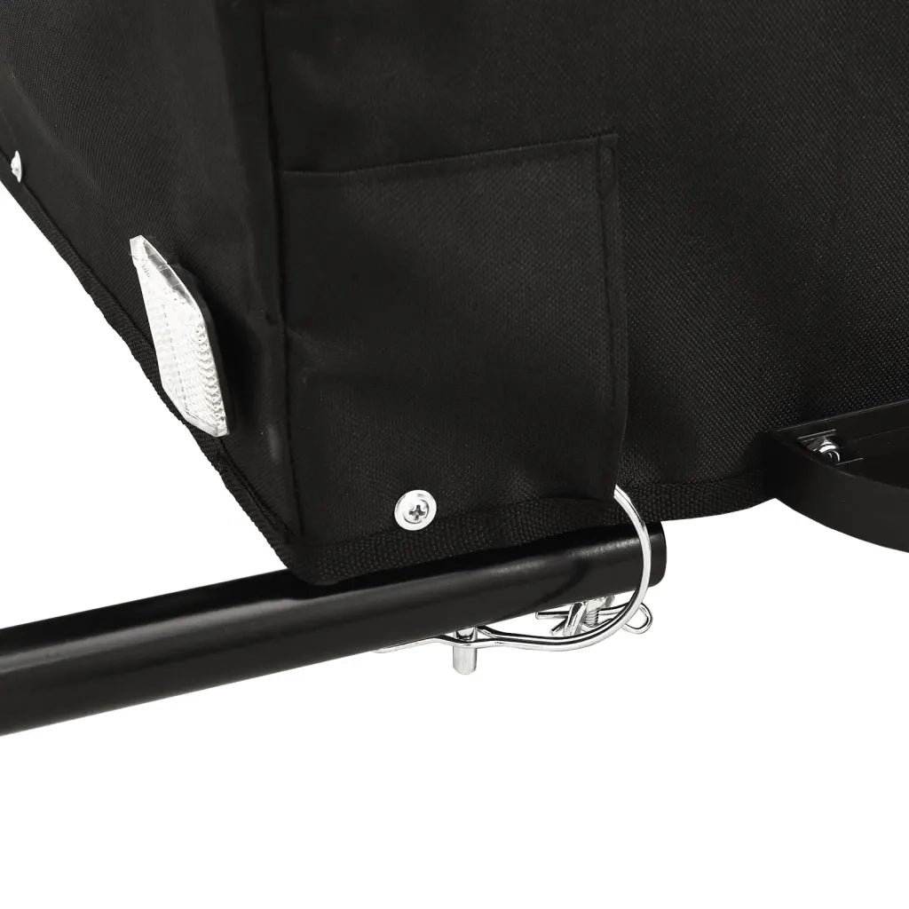 Rimorchio da Bici Nero e Blu 30 kg in Ferro CFW9149818