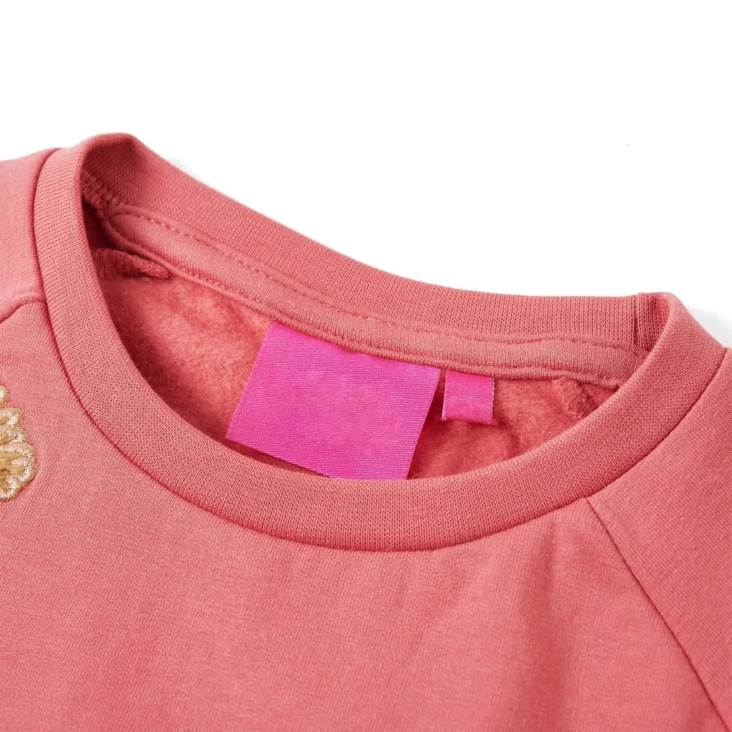 Felpa per Bambini Rosa Antico 116