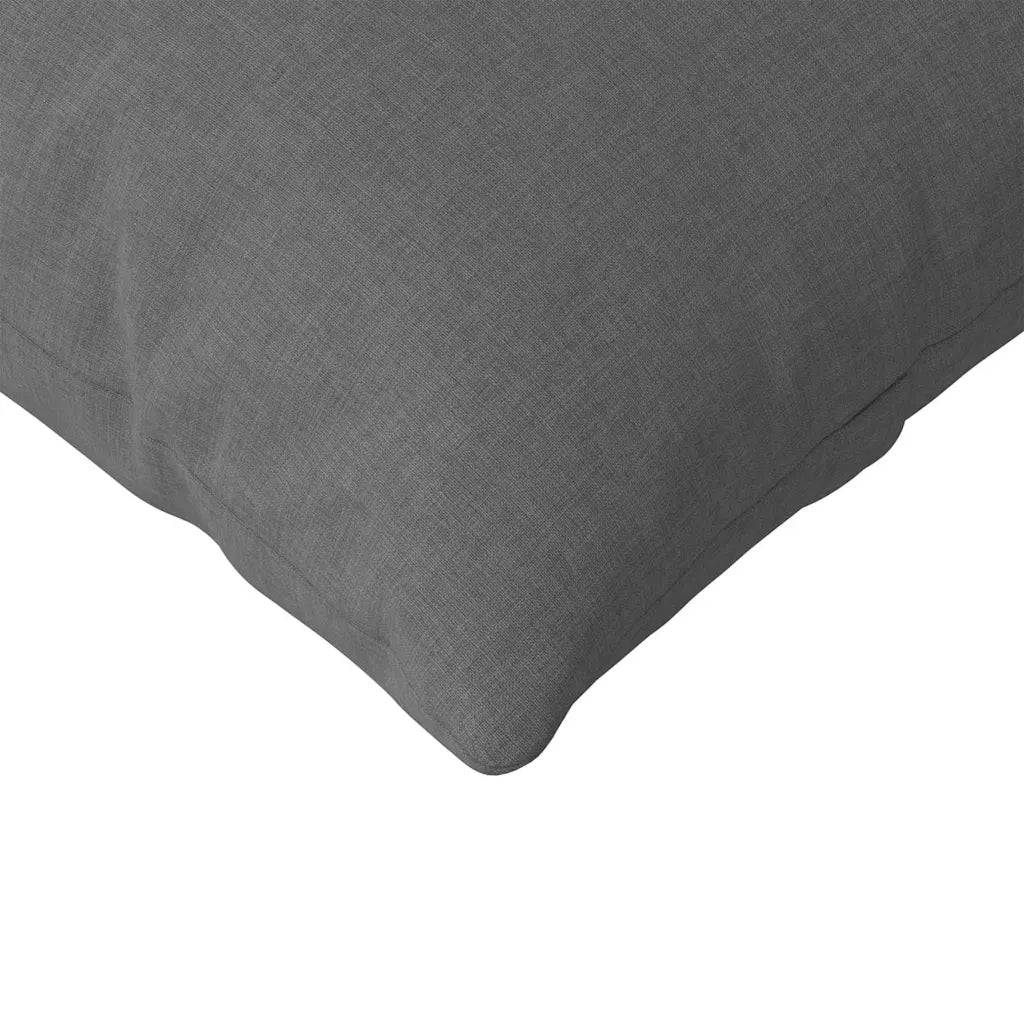 Cuscini da Divano 2 pcs Grigio scuro 120 x 40 cm Tessuto 42013783