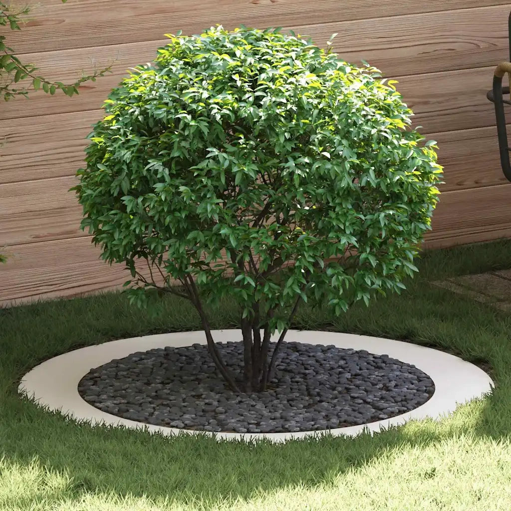 adatto per Anello d'Albero Piatto Bianco ?90 / 120 cm Acciaio CFW7691434