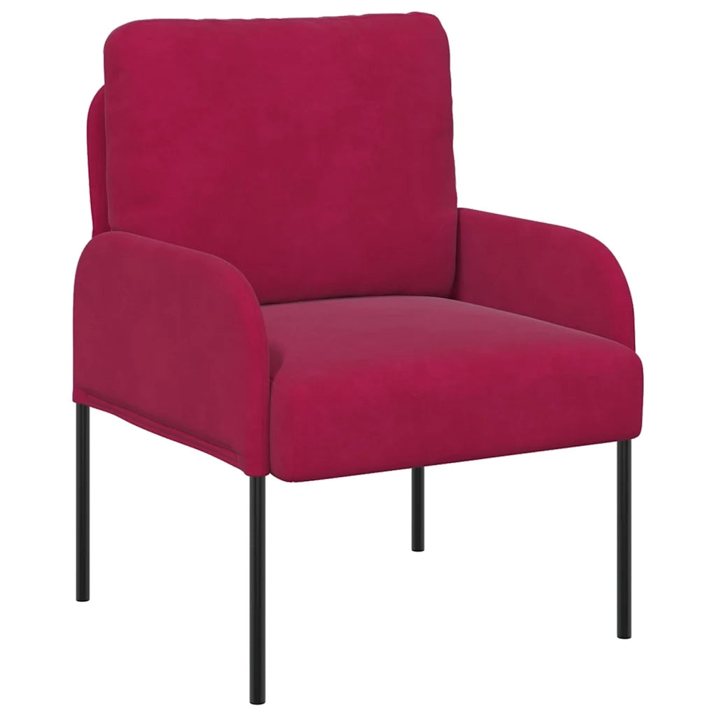 Divani con cuscino 55cm Rosso Vino Legno compensato 42023442