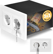Cassa di sicurezza con chiusura a chiave - 14x14x8cm