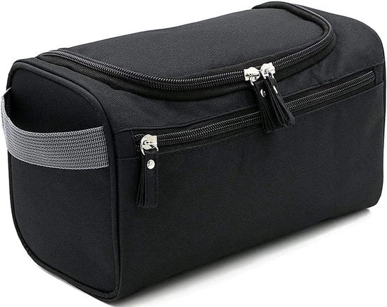 Toilette portatile impermeabile per viaggi - pratica e versatile - nero