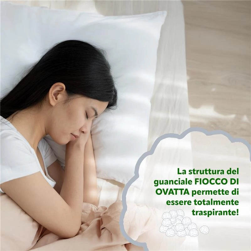HYDRA VIVA COPPIA CUSCINI GUANCIALE ANALLERGICO PER CAMERA DA LETTO DOLCE RIPOSO