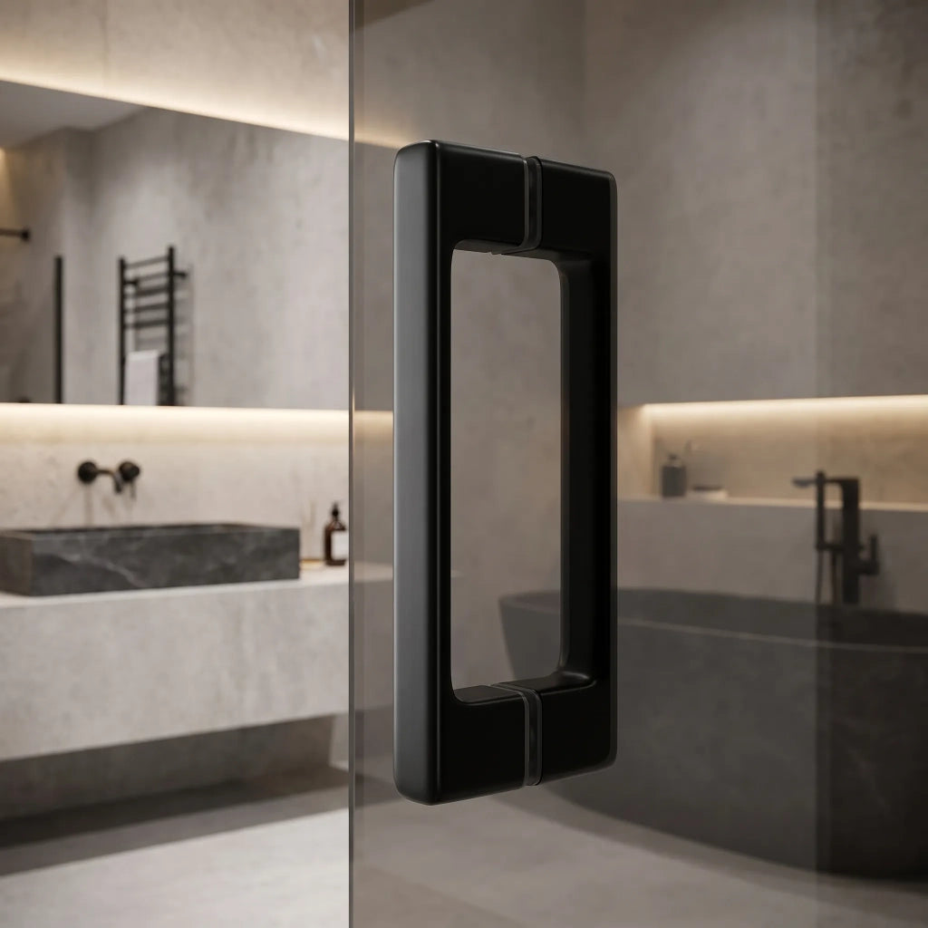Maniglia Per Porta Doccia Rea 02 Black