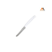 COLTELLO DA TAVOLA SEGHETTATO manico bianco