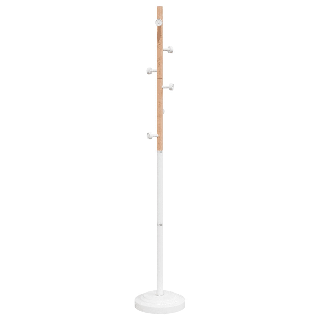 Appendiabiti Bianco 177 cm in Ferro Verniciato a Polvere CFW2022498