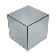 Tavolo cubico a specchio, tavolino da divano, transparent
