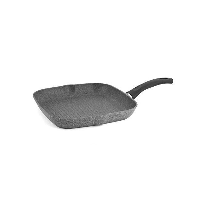 Ballarini 514658 Cortina Granitium Bistecchiera Antiaderente 28 cm Induzione colore Grigio Pietra