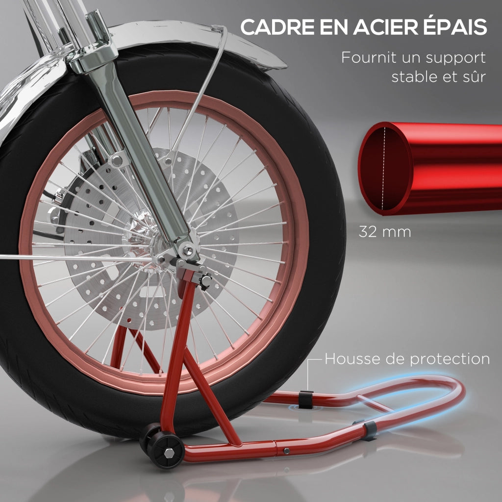 Supporto per moto ¨C Minimal ¨C rosso
