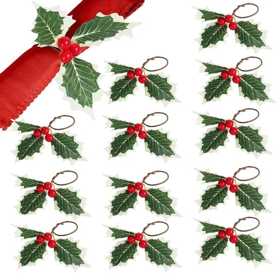 Set di posate per Natale 12 pezzi - Supporto per posate - Decorazione per tavola - Festa di Natale - Design leggero - Supporti per posate 

Modello: Kerstservethouder 

Peso: Lichtgewicht