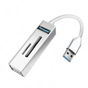 Trade Shop - Hub Usb 3.0 5 In 1 Lettore Di Memorie Pendrive Usb Computer Pc Notebook Q-hu803 -