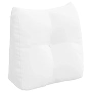 Cuscino per Schiena | Cuscino dorsale Bianco 45 x 24 x 50 cm Tessuto