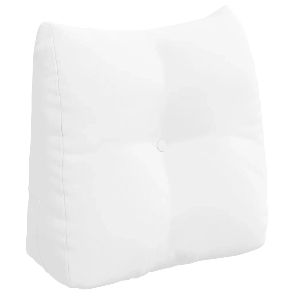 Cuscino per Schiena | Cuscino dorsale Bianco 45 x 24 x 50 cm Tessuto