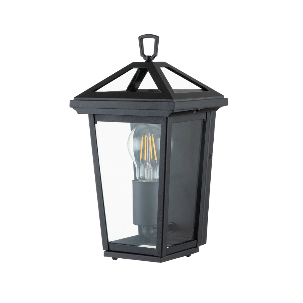 Applique esterno nera E27 40W Alford Place Quintiesse