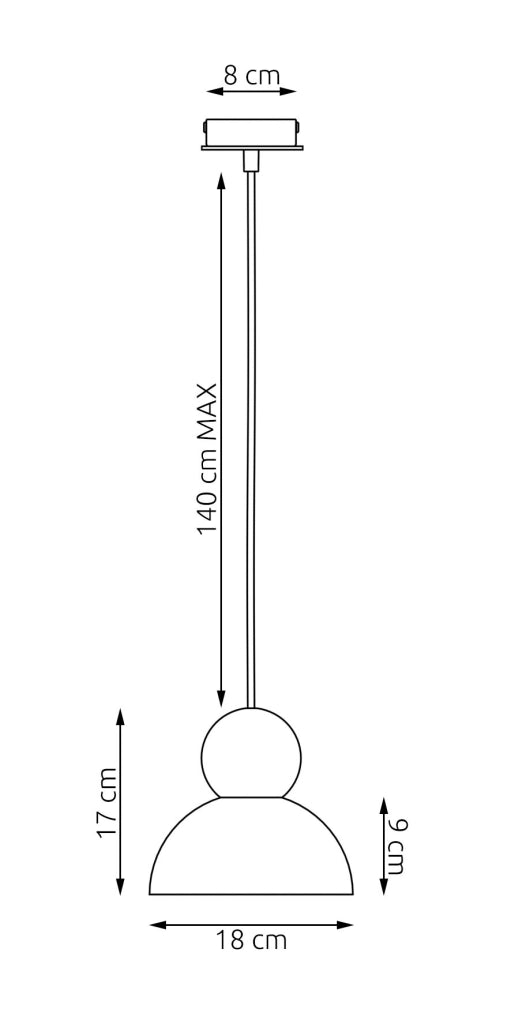 Lampada a soffitto KAKI Japandi feltro bianco-beige 1xE27