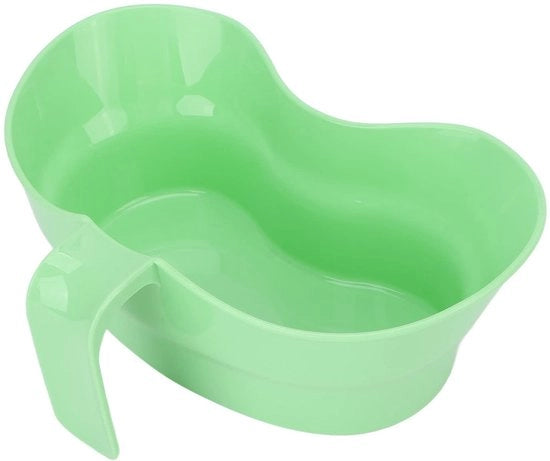 Emesis Kom con Manubrio - Resistentente al Calore - Pro Pazienti a Letto - Disegno Facile da Utilizzare - Progettato per essere Pratico - Massello di Plastica Solida