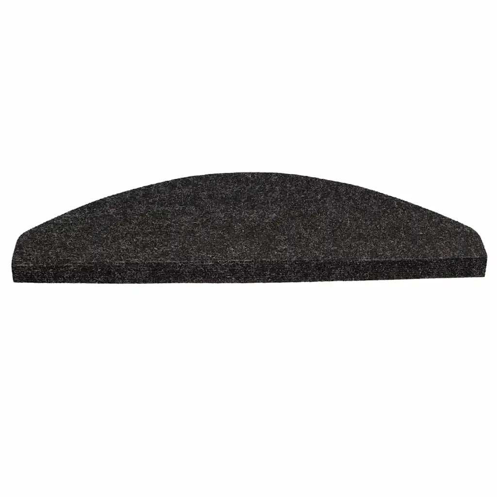 Tappetini Autoadesivi per Scale 20 pz Neri 56x17x3 cm 3365904